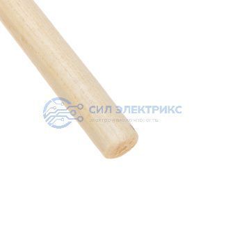 фото Киянка резиновая KRANZ 1130 г, черная резина, деревянная рукоятка