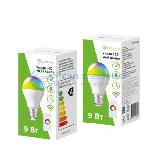 Умная светодиодная Wi-Fi лампа SECURIC фото Умная светодиодная Wi-Fi лампа SECURIC