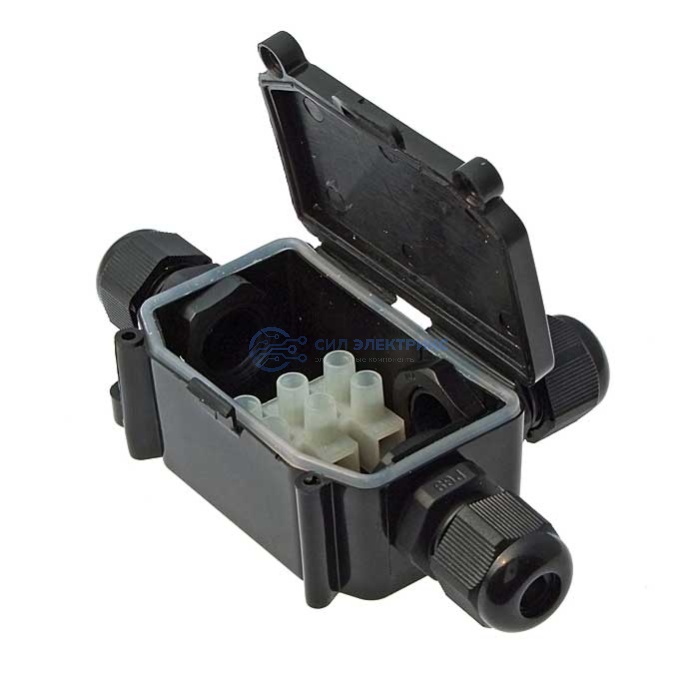 Коробка распределительная BOX-3 IP65 3pin CA10 10A/450V фото Коробка распределительная BOX-3 IP65 3pin CA10 10A/450V