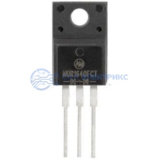 фото Сверхбыстрый диод MUR1640FCT — 16 А, 400 В, корпус TO-220F