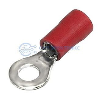 фото Наконечник кольцевой изолированный RVL2-4 red