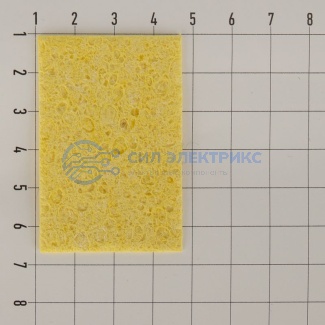 фото Губка для очистки паяльного жала 56x36 мм REXANT