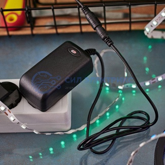 фото Блок питания (сетевой адаптер) AC 110-240В/DC 12В, 2А, 24ВТ с DC разъемом подключения 5,5х2,1 (IP43)