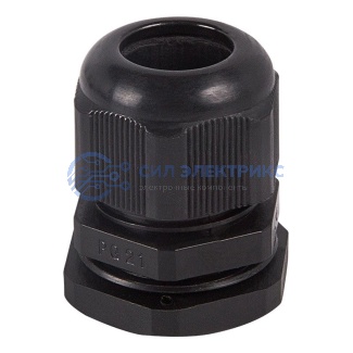 фото Кабельный ввод PG-36 (22-32 мм) черный