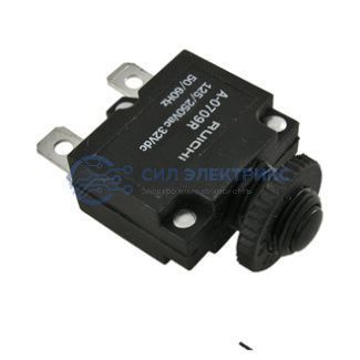 фото Автоматический выключатель A-0709R, 15 A, номинальное напряжение 230 В, класс защиты IP20, диапазон рабочих температур от -5°C до +40°C