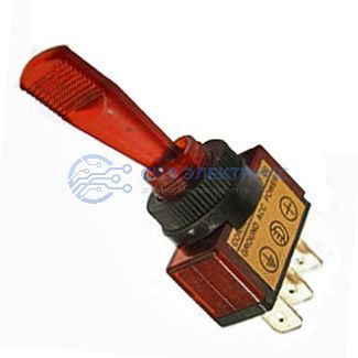 Тумблер ASW-13D красный фото Тумблер ASW-13D красный