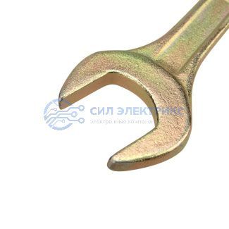 фото Ключ рожковый 19х22мм, желтый цинк REXANT