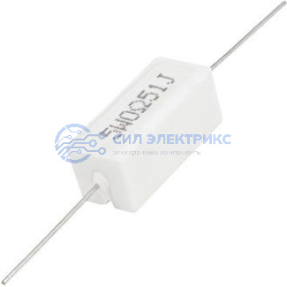 фото Резистор мощный постоянный RX27-1, 0.51 Ом, 5 Вт, допуск 5%, серия SQP5