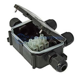 Коробка распределительная BOX-4 IP65 3pin CA10-4P 10A/450V фото Коробка распределительная BOX-4 IP65 3pin CA10-4P 10A/450V