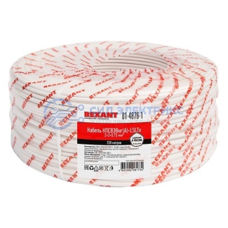 фото Кабель для пожарной сигнализации КПСВЭВнг(А)-LSLTx 2x2x0,75мм², бухта 200м REXANT