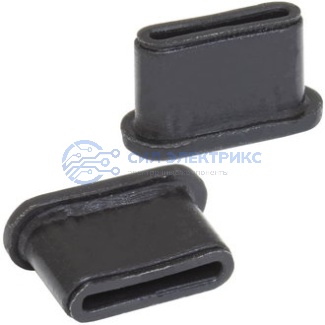 Rubber plug TYPE-C black фото Rubber plug TYPE-C black
