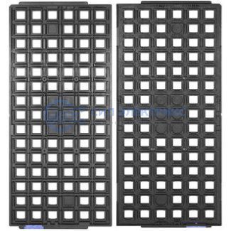 фото Упаковка для микросхем Tray QFP 615 (1414 mm), тип упаковки Tray, размер 615 мм, корпус QFP, размеры чипа 1414 мм