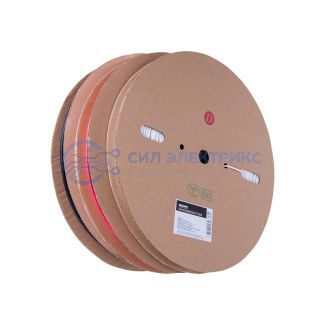 Трубка термоусаживаемая ТУТ нг 12,0/6,0мм, черная (бухта 100м) REXANT фото Трубка термоусаживаемая ТУТ нг 12,0/6,0мм, черная (бухта 100м) REXANT