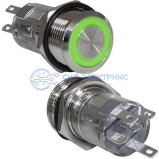 фото Кнопка антивандальная LAS2GQF-11E/G/N on-(on)