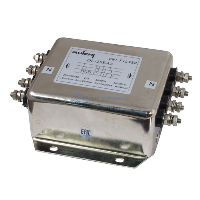 Фильтр сетевой DL-20EA3 фото Фильтр сетевой DL-20EA3