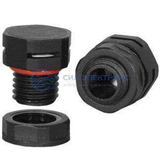 фото Клапан выравнивания давления M12X1.5, PA66, BLACK