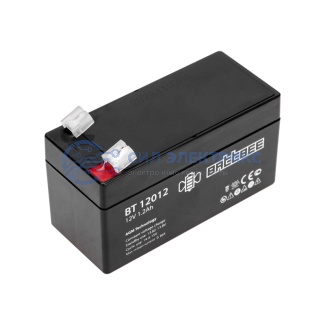 Батарея аккумуляторная 12V 1,2 Ah 1 шт. фото Батарея аккумуляторная 12V 1,2 Ah 1 шт.