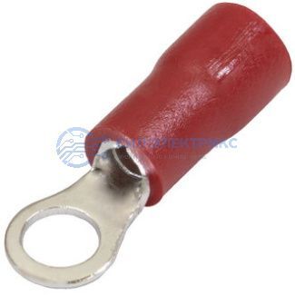 фото Наконечник кольцевой изолированный RVS1.25-3.7 red
