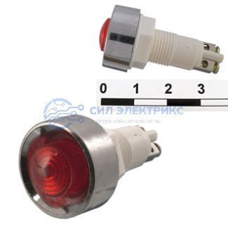 фото Лампочка неоновая в корпусе N-836-R 220VAC