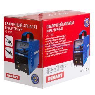 фото Сварочный аппарат инверторный REXANT АС-160А