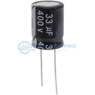 33 UF 400V 105*C 16*20 (JWCO) фото 33 UF 400V 105*C 16*20 (JWCO)