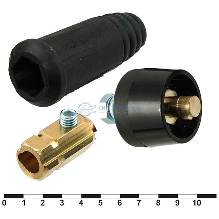 Розетка силовая ZDKJ 400A 50-70mm2 фото Розетка силовая ZDKJ 400A 50-70mm2