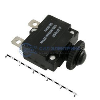 фото Автоматический выключатель A-0709P, 10 A, номинальное напряжение 230 В, класс защиты IP20, диапазон рабочих температур от -5°C до +40°C