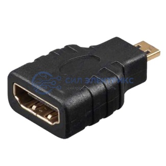 Переходник штекер micro HDMI - гнездо HDMI REXANT фото Переходник штекер micro HDMI - гнездо HDMI REXANT