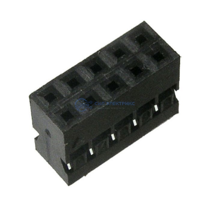 Гнездо для плат BLD2-2x5 pitch 2.00 mm фото Гнездо для плат BLD2-2x5 pitch 2.00 mm