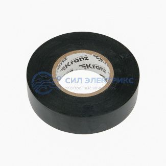 фото Изолента ПВХ профессиональная, 0,18х19 мм, 20 м, черная KRANZ