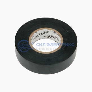 фото Изолента ПВХ профессиональная, 0,18х19 мм, 20 м, черная KRANZ