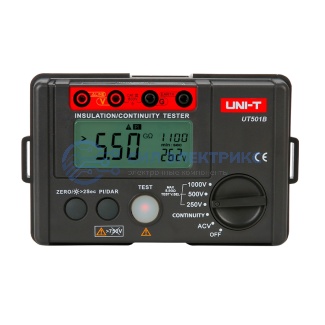 фото Измеритель сопротивления изоляции UNI-T UT501B
