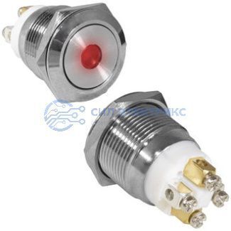 фото Кнопка антивандальная GQ19F-10D/R/N off-(on)