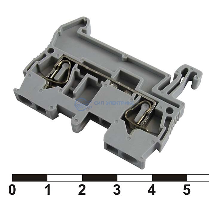 Колодка клеммная JUT3-2.5 фото Колодка клеммная JUT3-2.5
