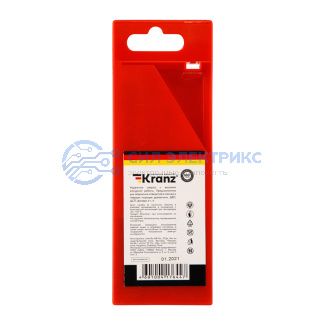 Набор сверл по дереву 4-10 мм, 5 шт. Kranz фото Набор сверл по дереву 4-10 мм, 5 шт. Kranz