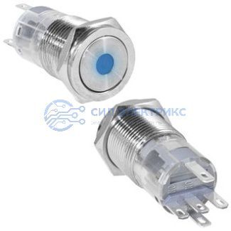 Кнопка антивандальная LAS2GQPF-11D/B/N on-(on) фото Кнопка антивандальная LAS2GQPF-11D/B/N on-(on)