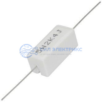 фото Резистор мощный постоянный RX27-1, 2.4 кОм, 5 Вт, допуск 5%, серия SQP5