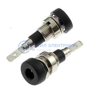 Z007 2mm panel jack BLACK фото Z007 2mm panel jack BLACK