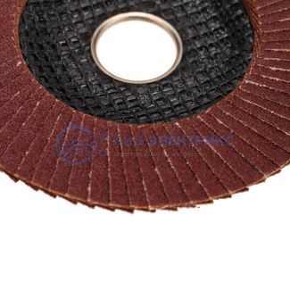 фото Круг лепестковый торцевой, P100, 115х22,2мм KRANZ