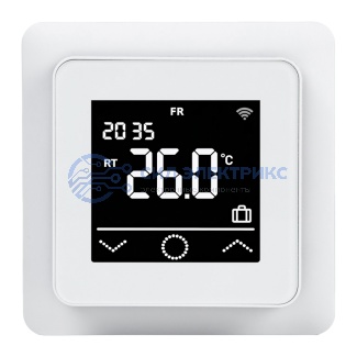 Терморегулятор цифровой ClimaHome W сенсорный, программируемый, с Wi-Fi, белый REXANT фото Терморегулятор цифровой ClimaHome W сенсорный, программируемый, с Wi-Fi, белый REXANT