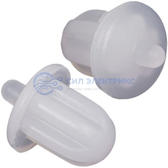 Rubber plug 6.35mm Jack 01 white фото Rubber plug 6.35mm Jack 01 white