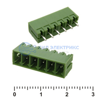 Клеммник разрывной XY2500V-E-6 (3.81mm) фото Клеммник разрывной XY2500V-E-6 (3.81mm)