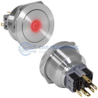 фото Кнопка антивандальная GQ30PF-11ZD/R/N on-off+off-on