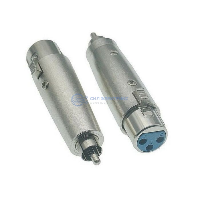 Разъем JD-488 / XLR 3P F-RCA M фото Разъем JD-488 / XLR 3P F-RCA M