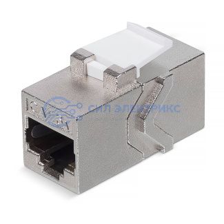 фото Адаптер проходной формата Keystone, Jack RJ-45(8P8C), FTP, CAT 6a REXANT PRO