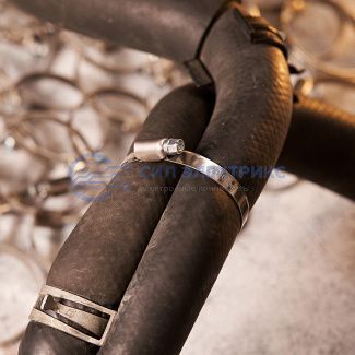 фото Хомут червячный 40-60-0,7 мм, (уп. 50 шт) REXANT