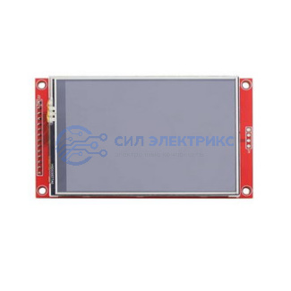 фото DSM-TFT-TOUCH-3.5-A, 3.5-дюймовый резистивный сенсорный TFT модуль дисплей, интерфейс SPI, разрешение 480x320, IC9488