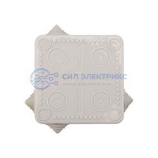 фото Коробка распределительная наружного монтажа с откидной крышкой 100х100х50 мм, IP54 REXANT