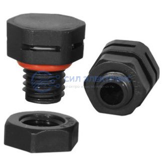 фото Клапан выравнивания давления M10X1.5, PA66, BLACK