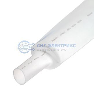 фото Трубка термоусаживаемая ТУТ нг 30,0/15,0мм, белая, упаковка 10 шт. по 1м REXANT